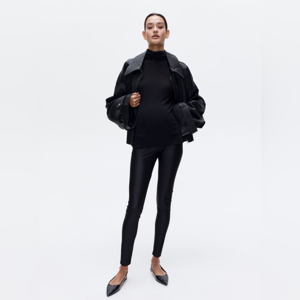 H&M Mama Shiny Leggings